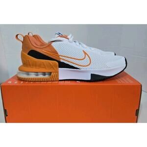 New Nike Air Max Alpha Trainer 5 Shoes - White/ Hot Curry (FQ1833-101) Size 10